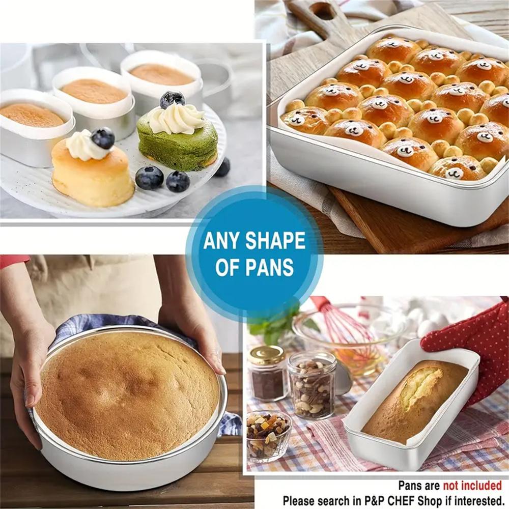 3.9x787'' Cake Mold Edge Paper Nonstick Surround Mould Rim Paper Parchment Oven-Safe Bakery Collar Roll For Kitchen Baking Tools