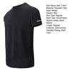 Men's Quick-drying T-shirt Short-sleeved Round Neck T-shirt Solid Color Casual Sports Tee for Running Gym Daily Wear
