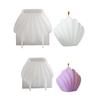 Practical Shell Ornament Silicone Mold For Crafting Realistic 3D Scented Plaster And Candle Reusable And User Friendly