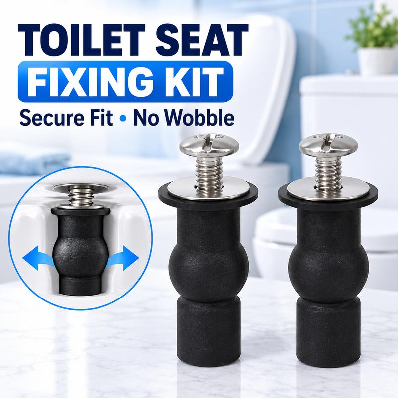Toilet Seat Top Expansion Plug Fixed Seat Expansion Screw Toilet Fixing Bolt Set Bathroom Accessories