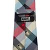Marvel Hero Plaid Tie [Cufflinks] Mv-icnpld-rwb-tr
