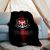 1PC CR Flamengo Printed Soft Flannel Blanket Throw for Adult Bedroom Living Room Sofa Camping Travel Fan Gifts Christmas Gifts