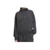 Fustl Knitted Hooded Sports Long Sleeve Jacket Women Jacket Dark-Gray JY8066