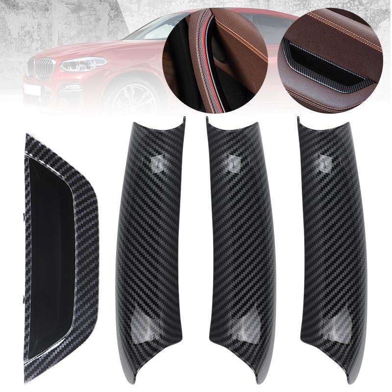Auto Interior Door Handles Panel Pull Trim For BMW X3 X4 F25 F26 2010 2011 2012 2013 2014 2015 2016 2017 LHD RHD Handle Cover