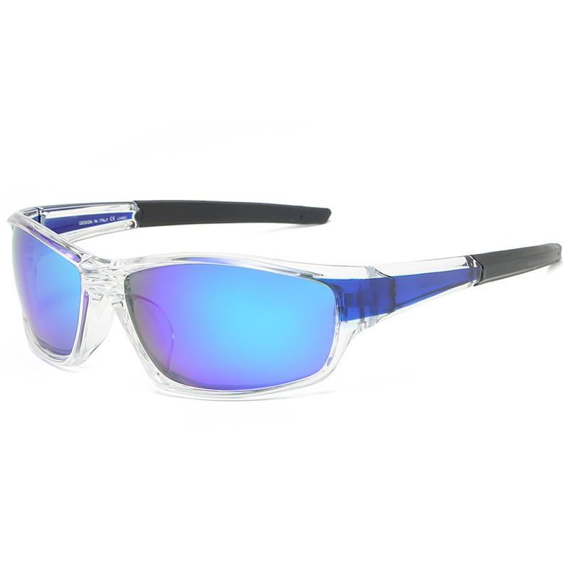 Outdoor Sports Polarized Cycling Glasses With Antiglare Pc Lenses For Mountain Biking And Travel