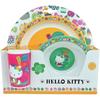 Hello Kitty Fun House Kids' Meal Set - Plate 22cm, Bowl 16cm, Glass 220ml