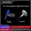 Plastic Needle Tip Glue Dispensing Nozzle - Snap-on Rotating Conical Design
