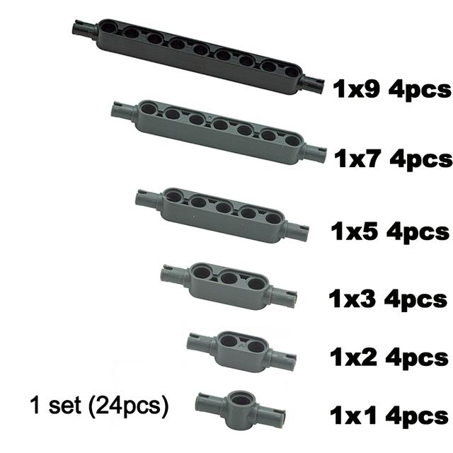 Mattoncini Pezzi Tecnici Foro Braccio Perni Connettori Bracci Sollevamento Mattoncini Compatibili Telaio Base 64179 39794 67491 65803 Mattoncini