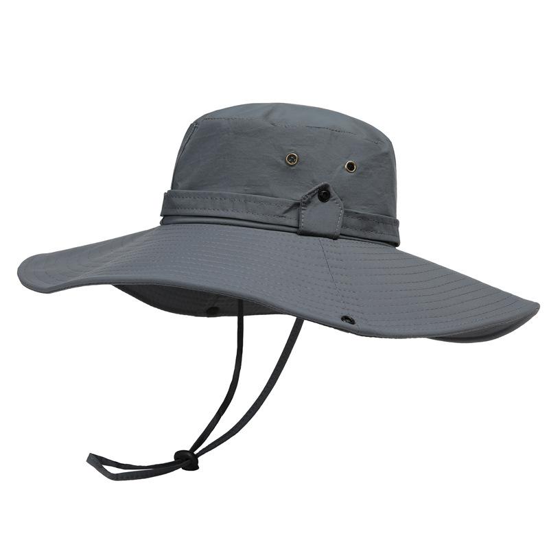 Bucket Hat Can Be Stored Basin Hat Uv Protection Sun Hat Men And Women Outdoor Mountaineering Fishing Hat Quick Drying Big Eaves Hat