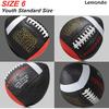 PassCatch Composite Training Football, Peewee Size, Youth Size(Ages 5-13) & Official Size(Ages 14+), Enhance Solo Passing Catching Skills(with Pump)