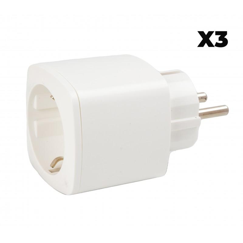 Pack De 3 Prises De Courant Connectée Shp 102x3 De La Marque Denver