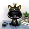 НОВИНКА Fortune Crown з великим ротом, піднос для зберігання ключів, декоративна прикраса, легка розкішна скульптура для подарунка на новосілля