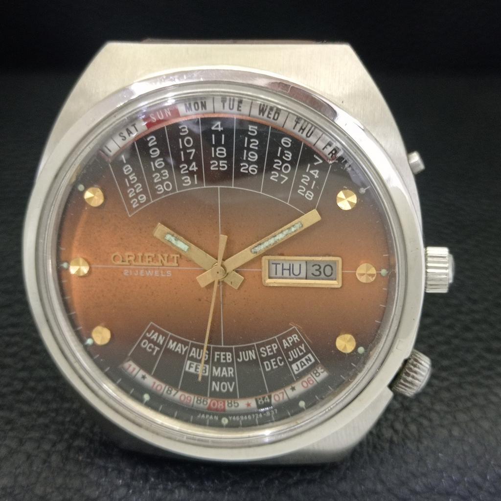 AUTOMATIC VINTAGE ORIENT 100 YEARS JAPAN MENS ORIGINAL DIAL WATCH a703124-1 R213-a703124