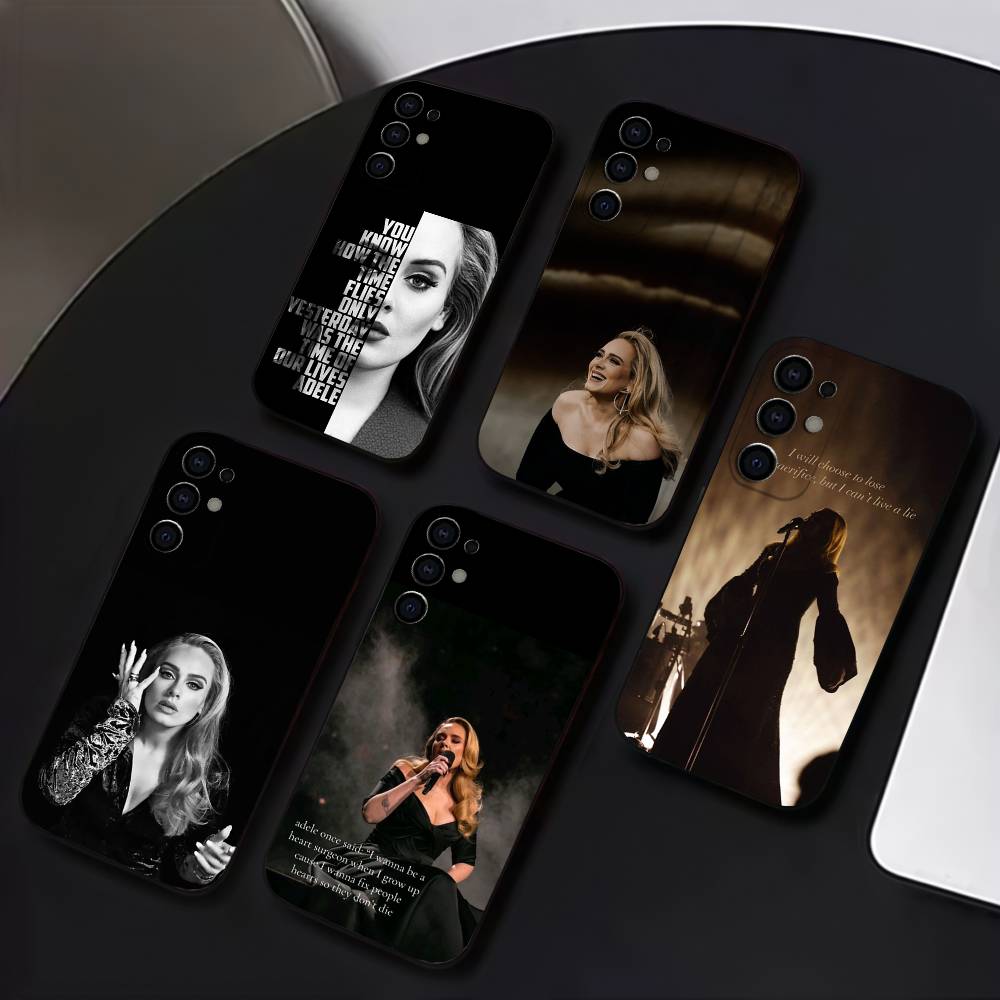 Singer A-Adele Phone Case Silicone Soft For Samsung S25,S24,S21,S22,S23,S30,Ultra,S20,Plus,Fe,Lite