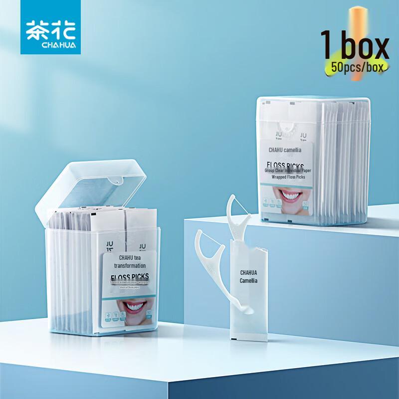 Chahua Individually Wrapped Dental Floss Picks