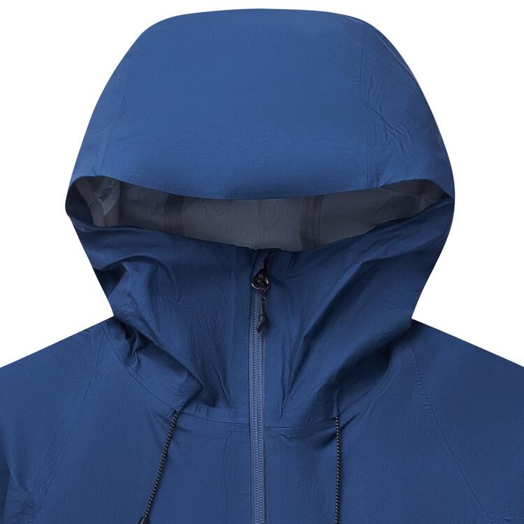 Columbia Hike365 Short Sleeve Casual Comfortable Versatile Hooded Outdoor Windproof Waterproof Jacket Unisex Jackets Dark-Night-Blue YM3594-466