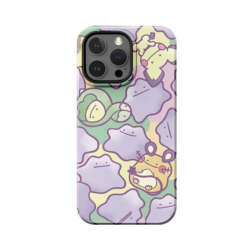 

Sublimation Coated Glossy Phone Case Hard Plastic +TPU Soft TPU Shell Cute Cartoon Patterned Full Protective Back Cover for iPhone Samsung iPhone 7 / iPhone 8