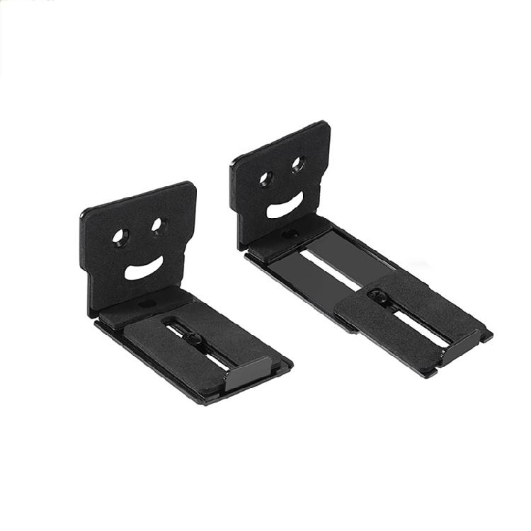 Quality Wall Mounted Speaker Stands, Floating Rack for Home Cinema Enthusiasts, Adjustable Length Music Equipment Mount
