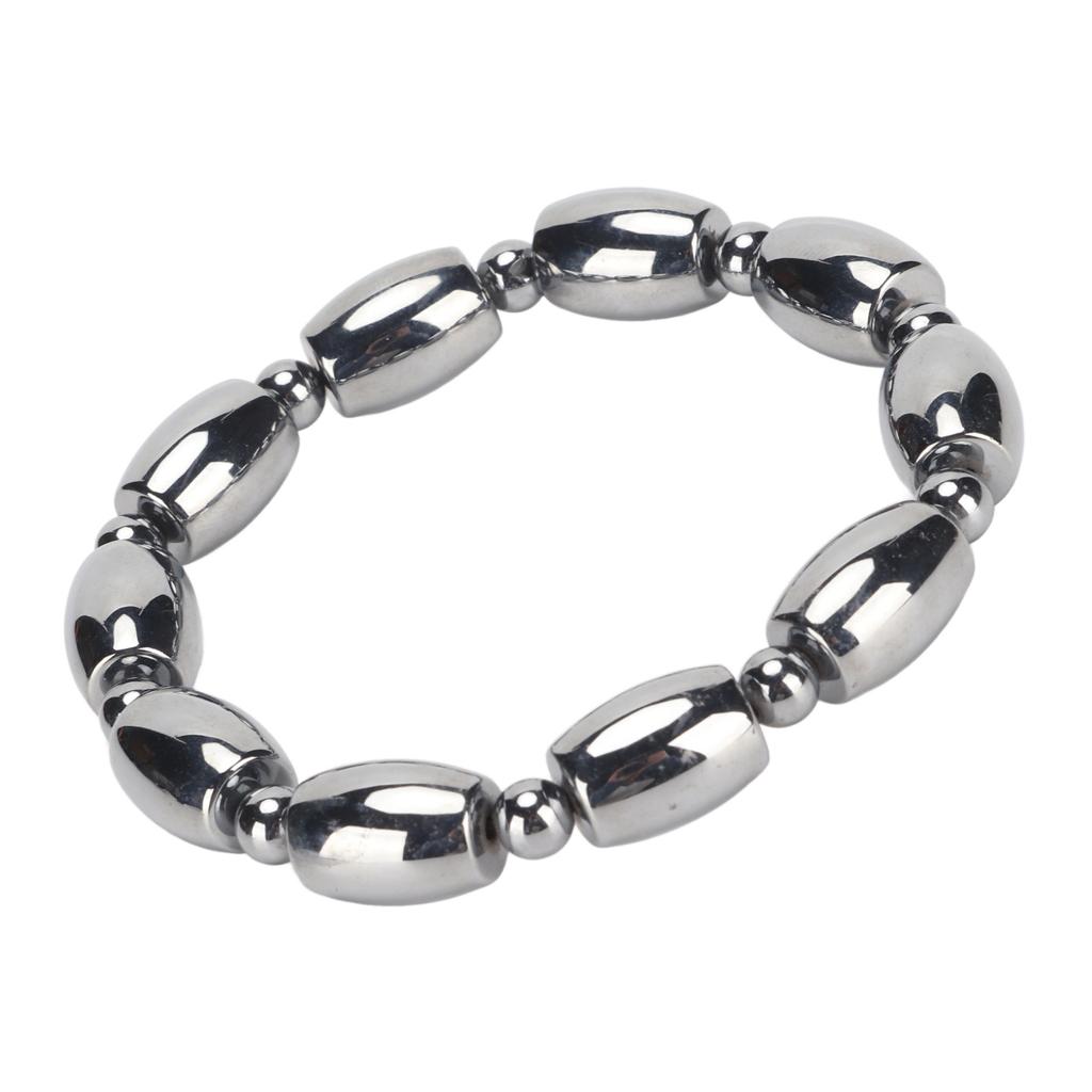 Terahertz Bracelet Relieve Fatigue Promote Circulation Bucket Round Shapes Beads Chain for Women Men