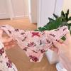 Damen Sommer Neuer Stil Reines Verlangen Rosenprint Spitze Spitze Niedrige Taille Tanga Unterwäsche