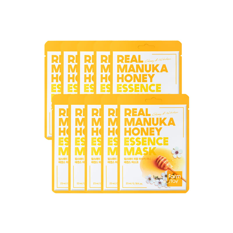 

Real Manuka Honey Essence Mask Pack (10 sheets)