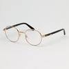 Eyeglass Frames GG1585O 001 Metal Round Frames Men's Women's Fashion