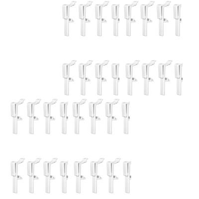 12/24Pcs Valance Holder Retainer Clip Easy Installation for Vertical Blind Clamp Dropshipping