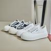 Platform Canvas Sneakers for Women Lace Up Running Walking Shoes Tennis Shoes Casual Breathable Sneaker Slip on Lightweight Sport Canvas Shoes