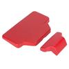 Rubber Rear Pad Saddlebag   Passenger Backrest Accessory Fit for F800GS(Black)