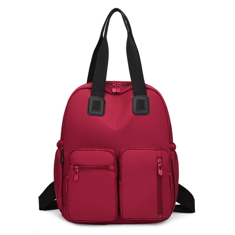 Multifunctional Women's Travel Backpack: Lightweight, Large Capacity, Shoulder Bag & Casual Handbag