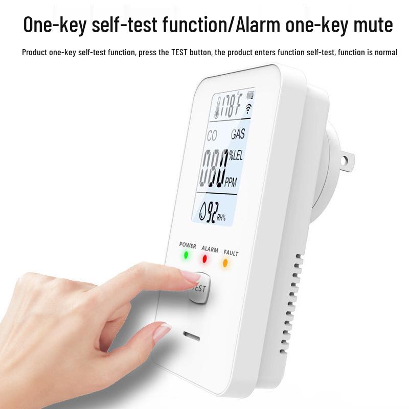 European/US Standard High Sensitivity Carbon Monoxide & Multi-Purpose Detector Alarm