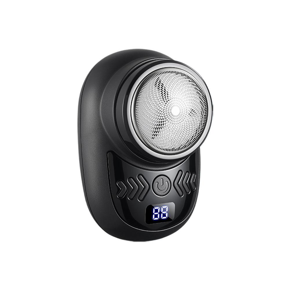 Mini Electric Shaver Portable Pocket Size Rechargeable Razor Waterproof Grooming Tool for Men Travel Office Business Trip