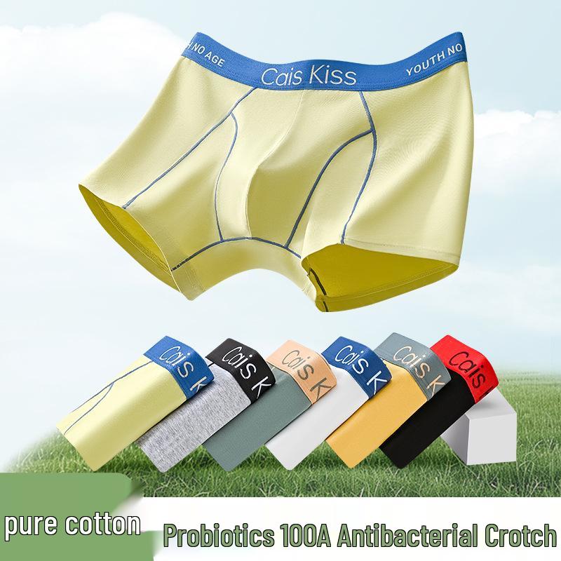 Anti-Bacterial Cotton Boxer Briefs for Boys and Men