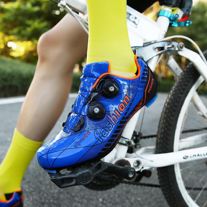 Kjøp Bicycle Shoes Men Women Rainbow Color Ultralight Selflocking Bicycle Shoes MTB Bicycle Kjøp Bicycle Shoes Men Women Rainbow Color Ultralight Selflocking Bicycle Shoes MTB Bicycle