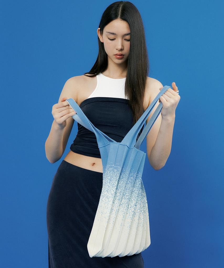 Pleatsmama Ocean Sky Shoulder Bag