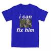 Astarion I Can Fix Him WoT Shirts Parody Novelty Tees Short Sleeve Round Neck T-Shirt 100% Cotton Original Clothes