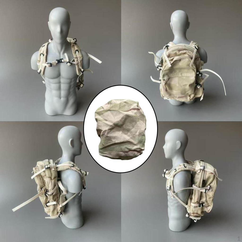 1/6 Scale Backpack Cover Model Doll Rucksack Protector Stylish Classic Mini Daypack for 12inch