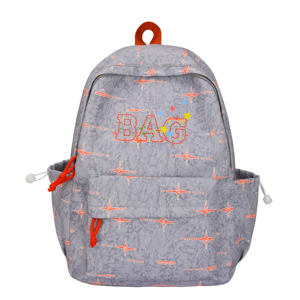 Schoolbag Korean version of college style versatile school backpack commuting schoolbag female junior high school students high value ins large