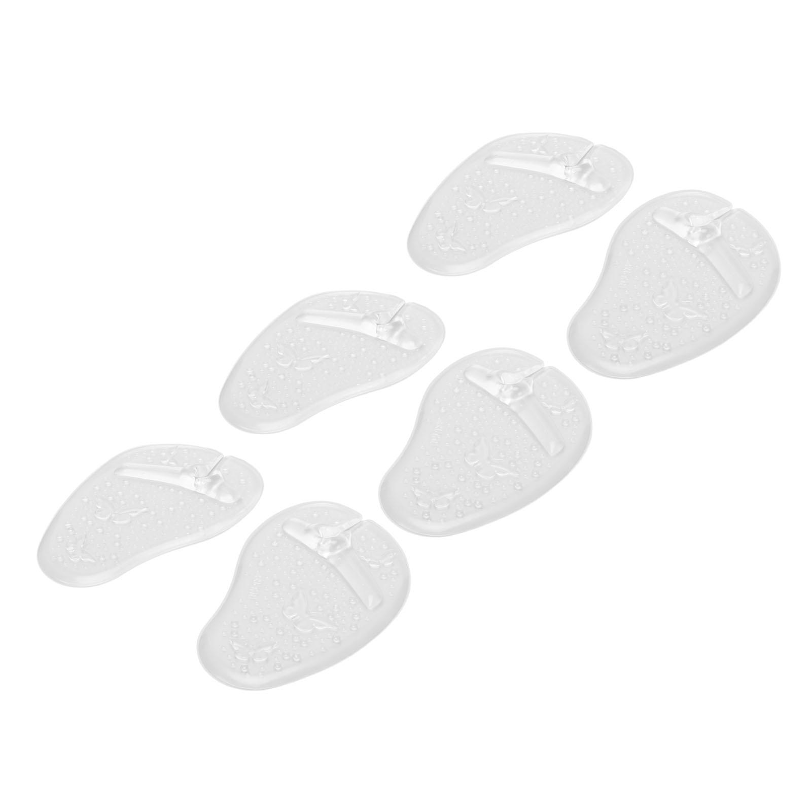 

3 пары шлепанцев, силиконовые подушечки для снятия боли в передней части стопы, плюсневые подушечки для женщин, высокий каблук