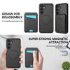 2 In 1 Detachable Magnetic Wallet with Card Holder Phone Case for Samsung S25 S24 Ultra S22 Plus S23 FE A16 A55 A15 A54 Cover