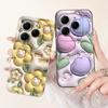 For Infinix Hot 40 Pro Case X6837 Cute Candy Painted Cover Shockproof Phone Case For Infnix Hot 40i Hot40 Pro Soft Fundas Bumper