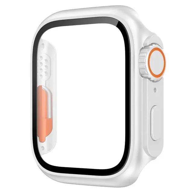 Gehärtetes Glas+Hülle Für Apple Watch 11 10 46mm 42mm Ultra 3 49mm Displayschutzhülle iWatch 9 8 7 6 5 SE 45mm 41mm 44mm Schale