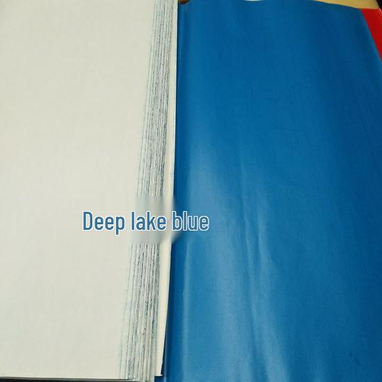 75x50cm Red Single-Sided Waxed Paper for Kindergarten and Handmade Colored Paper Projects