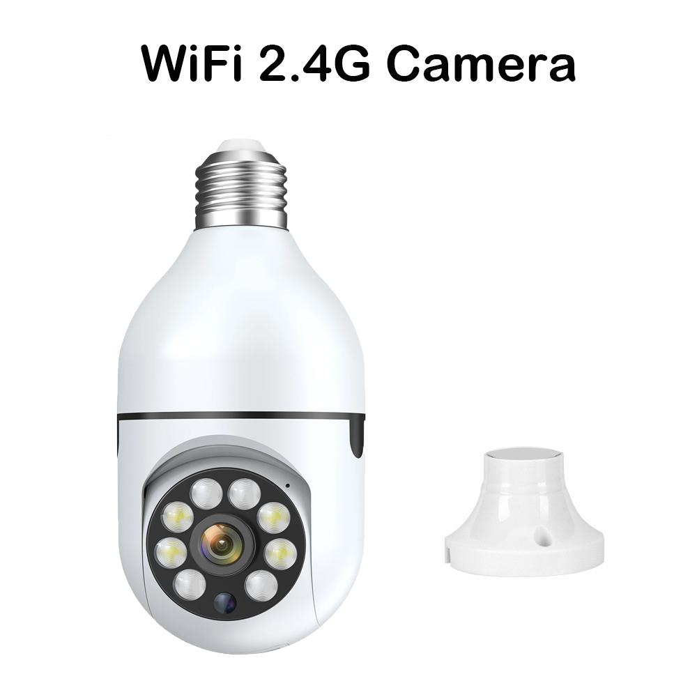 Kamera monitorująca Wifi E27 Bulb Smart Home 3MP 4X Zoom cyfrowy AI Human Detect Indoor Full Color Night Vision Security Cameras
