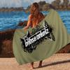G-Germany B-Bohse O-Onkelz Bath Towel Microfiber Soft Water Absorbing Breathable For Girl Kids Decorative Cartoon Beach Towel