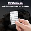 SVLHP1 1Pc 3D Metal Letter Emblem Sticker For Volkswagen VW Jetta Polo Golf Passat Touran GTI Car Interior Decoration Decal Accessories