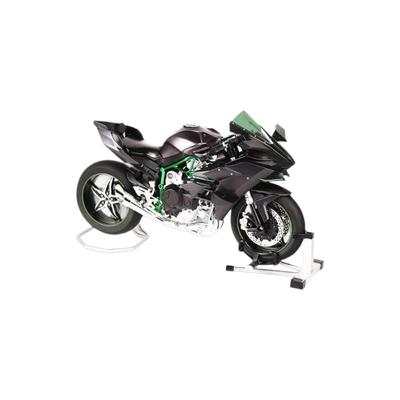 Spray 1/6 Maßstab Kawasaki H2R H2 Motorradmodell Zündbares Metall Motorradspielzeug Junge Mann Simulation Legierung Ziergeschenk