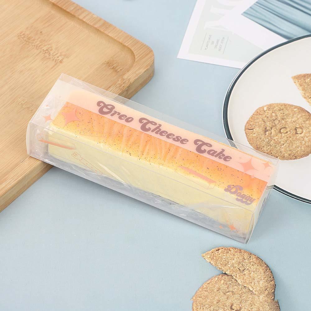 Release Hand Big Butter Stick Squeezing Toy Sensory Realistic Cheesecake Bars For Adult