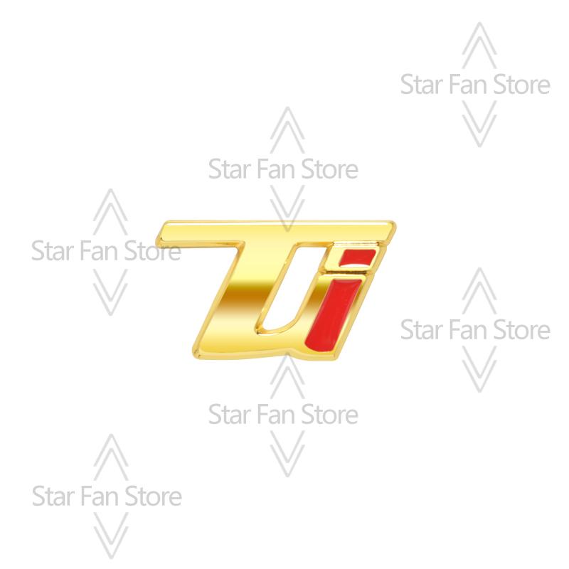 BEZO1 Metall VELOCE TI Abzeichen 3D Aufkleber Auto Kofferraum Karosserie Emblem Aufkleber Styling Für Alfa Romeo Giulietta Spider Junior Stelvio Tonale Mito