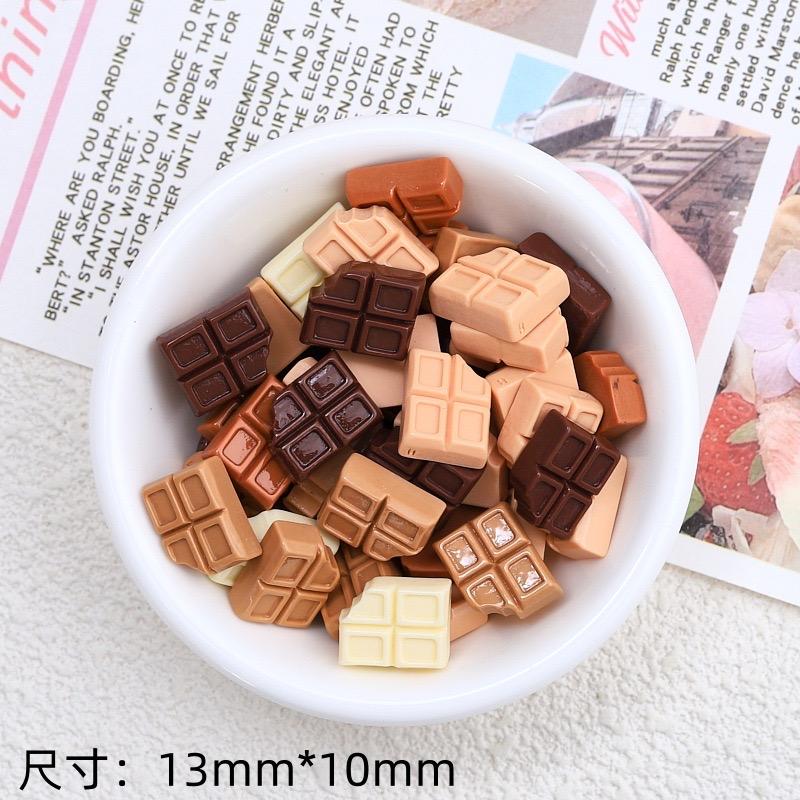 

30 шт. Новые милые смоляные мультяшные имитации шоколада, печенья, листьев, серии букв с плоской задней стороной для скрапбукинга, DIY ювелирных изделий